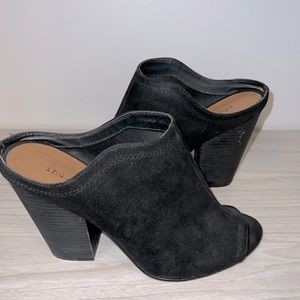 Indigo Black Mule